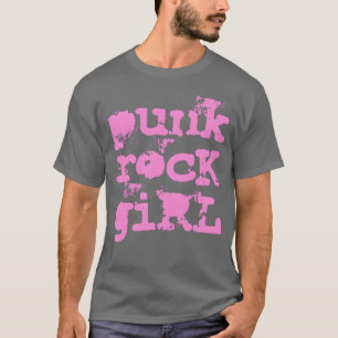 Punk Rock Girl funny T-Shirt