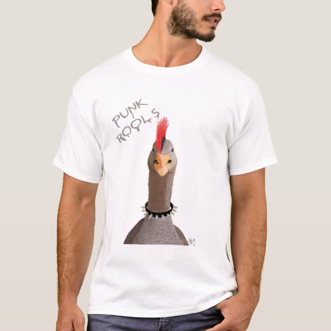 Punk Rock Goose T-Shirt (Front)