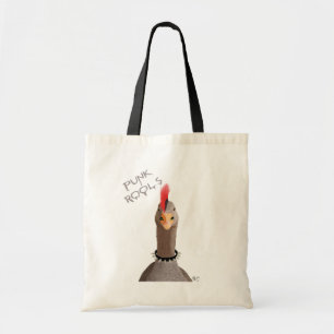 Punk Rock Goose Tote Bag