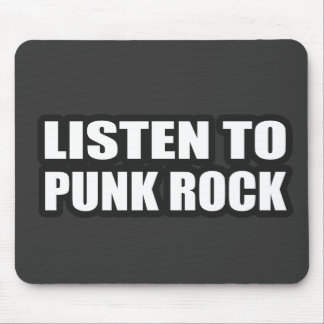 PUNK ROCK guy girl punker punk rocker punks music Mouse Mat