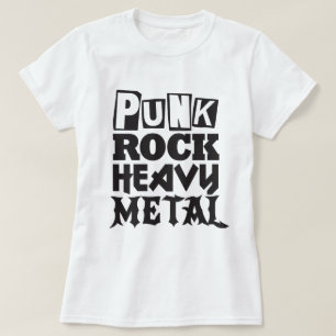 Punk Rock Heavy Metal Tee