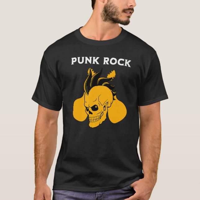 Punk Rock Music Punks Punkrocker Punk  6 T-Shirt (Front)