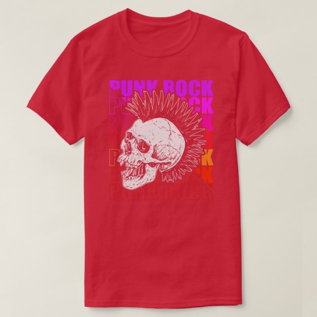 Punk Rock Pogo Anarchy Punks Punk Rockers Punk 3 T-Shirt (Design Front)