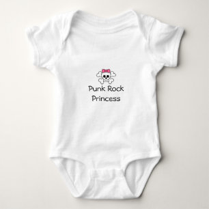 Punk Rock Princess Baby Bodysuit