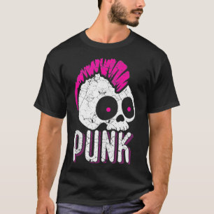 Punk Rock Skull Skeleton Rocker Fans Gift  T-Shirt