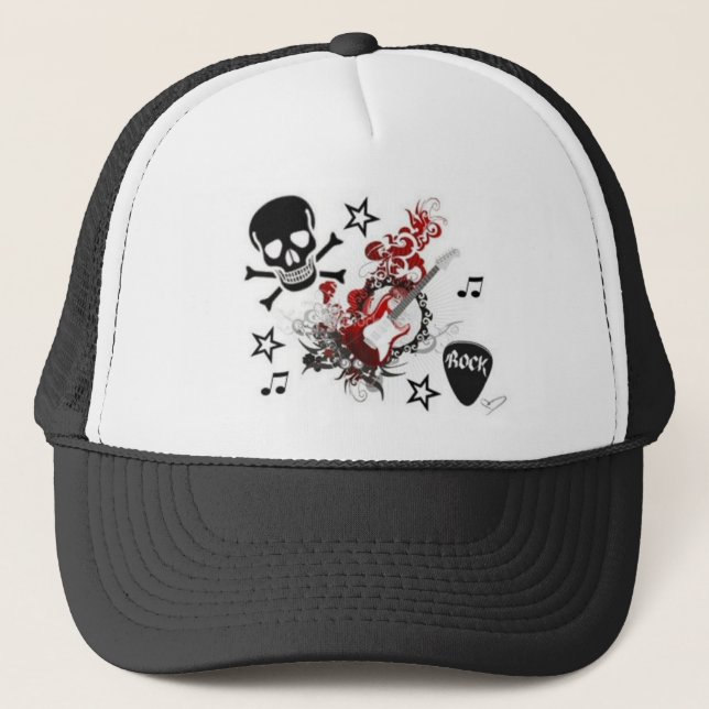 Punk Rock Trucker Hat (Front)