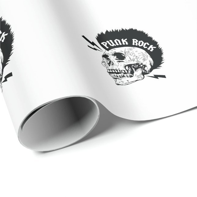 "Punk Rock" Wrapping Paper (Roll Corner)
