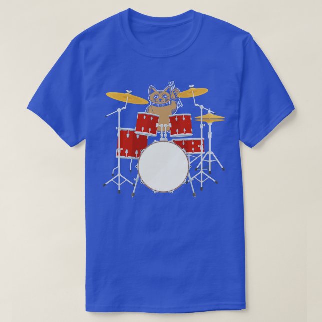 Punk RockCat T-Shirt (Design Front)