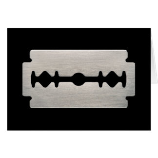 PUNK ROCKER RAZOR BLADE
