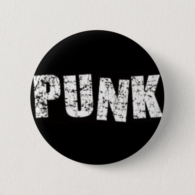"Punk" Round Button (Front)