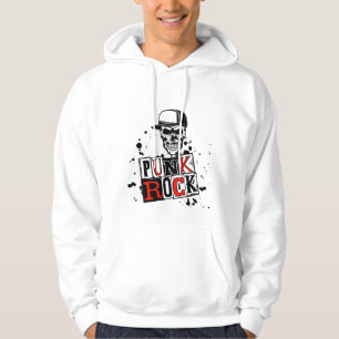 Punk’s Not Dead: The Gritty Skull Hoodie