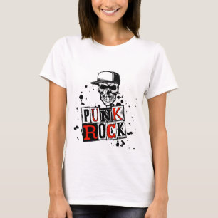 Punk’s Not Dead: The Gritty Skull T-Shirt