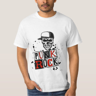 Punk’s Not Dead: The Gritty Skull  T-Shirt