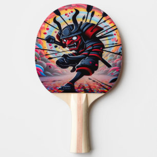 Punk Samurai Ping Pong Paddle
