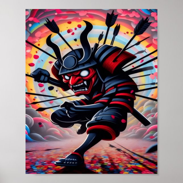 Punk Samurai Poster (Front)