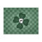 Punk skull and shamrock