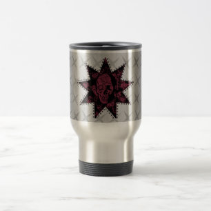 Punk Skull Mug (Dark Pink)