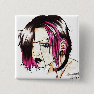 Punk - Square Button