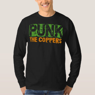 Punk The Coppers  Gothic  Grunge  Concert  Goth 1 T-Shirt