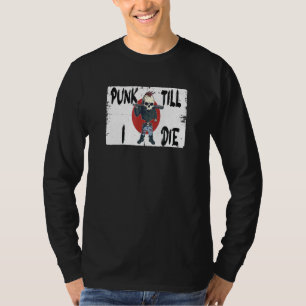 Punk Till I Die Japan Flag Japanese Edition T-Shirt