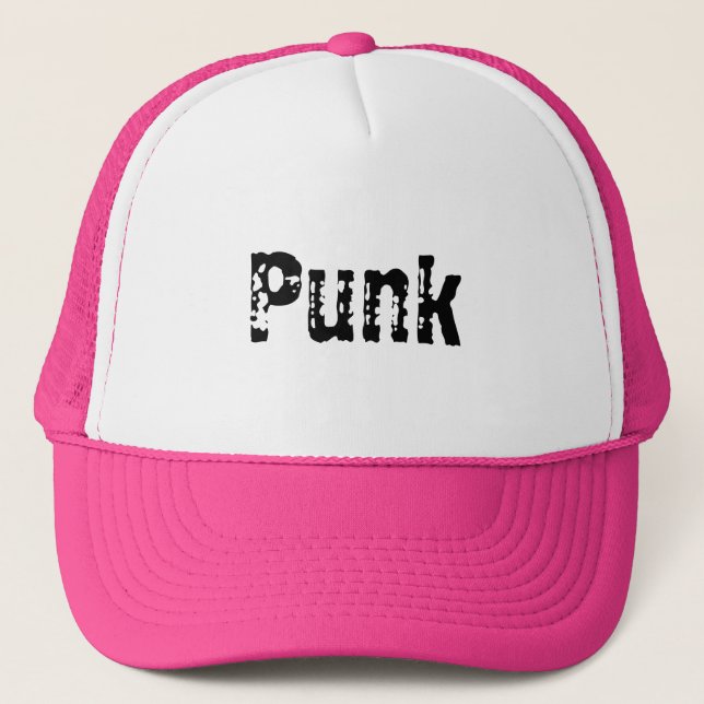 Punk Trucker Hat (Front)