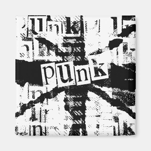Punk Union Jack Magnet (Front)