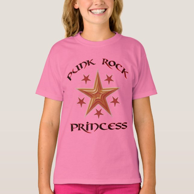 PunkRock Princess ss2 T-Shirt (Front)