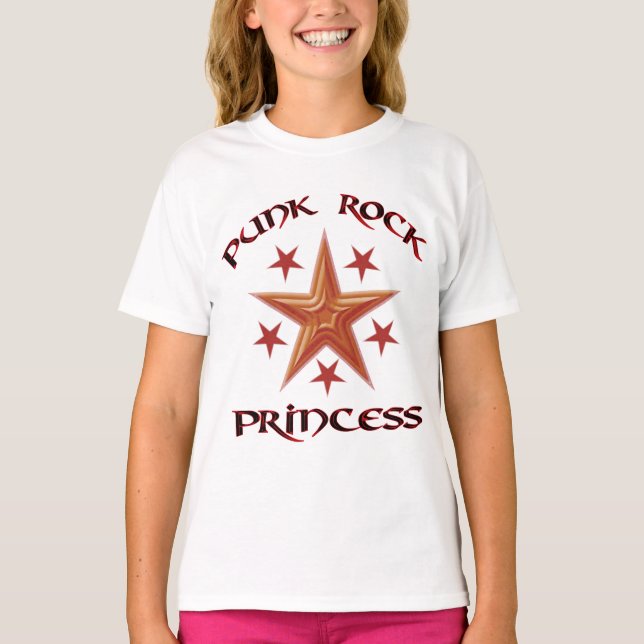 PunkRock Princess ss2 T-Shirt (Front)