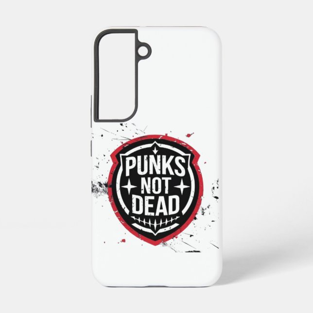 Punks Not Dead Grunge Mobile Case (Back)