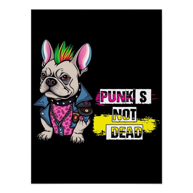 Punk's not dead poster (Front)