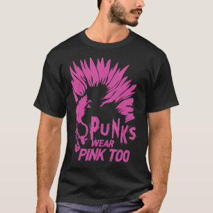 Punks Wear Pink Too Goth Metal Rock Concert 2 T-Shirt