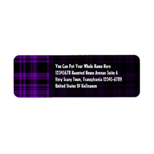 Punky Plaid Purple