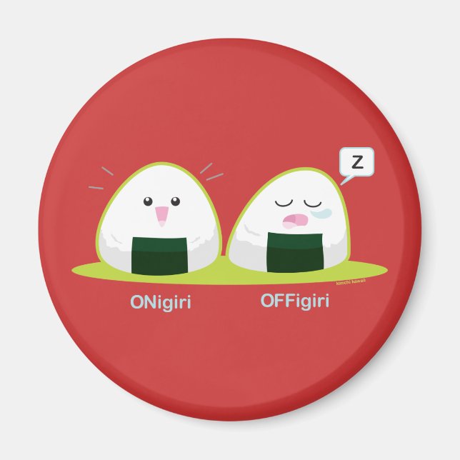 Punny Nigiri Magnet (Front)