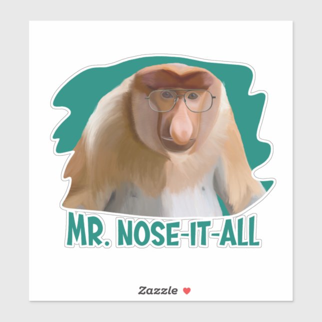 Punny Proboscis Monkey  (Sheet)