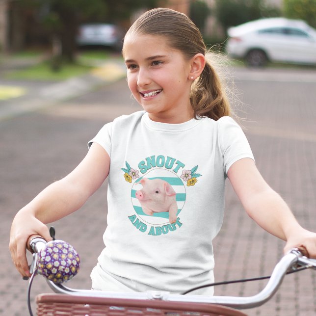 Punny Snout And About Piglet T-Shirt (Creator Uploaded)