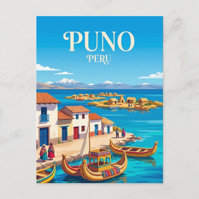 Puno Peru Postcard (Front)