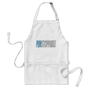 punstoppable love puns standard apron