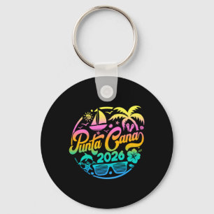 Punta Cana 2026 Family Vacation Beach Matching Key Ring