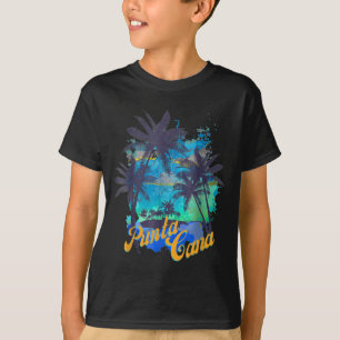 Punta Cana Beaches Summer Palm Tree Family T-Shirt