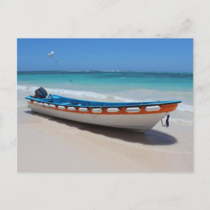 Punta Cana Boat Postcard