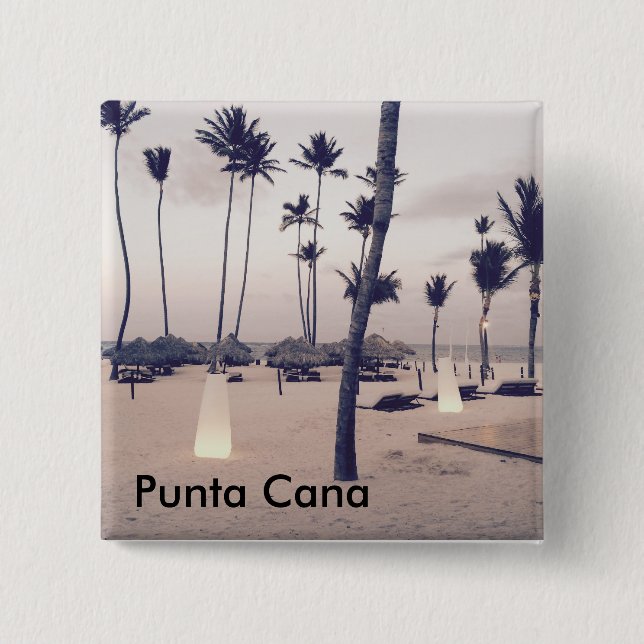 Punta Cana Button (Front)