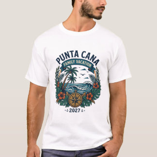 Punta Cana Caribbean Vacation 2027 T-Shirt