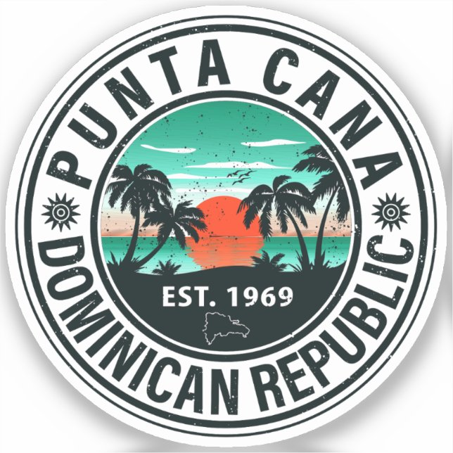 Punta Cana Dominican - Family Vacation Vintage 60s (Front)