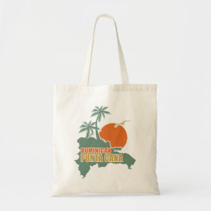 Punta Cana Dominican - Family Vacation Vintage 60s Tote Bag
