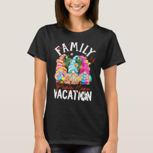 Punta Cana Dominican Gnome Matching Summer Vacatio T-Shirt