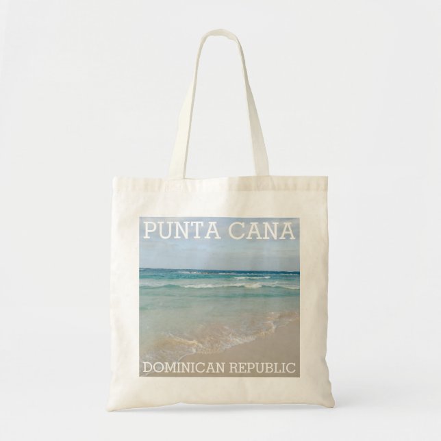 Punta Cana, Dominican Republic Calm Beach Tote Bag (Front)