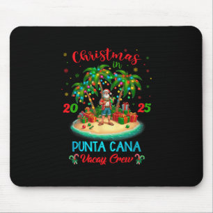 Punta Cana Dominican Republic Christmas Cruise Tri Mouse Mat