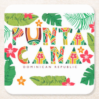Punta Cana Dominican Republic Coasters