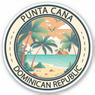 Punta Cana Dominican Republic Hut Badge