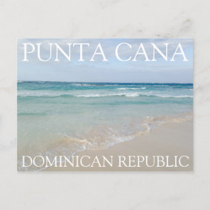 Punta Cana, Dominican Republic Relaxing Beach Postcard
